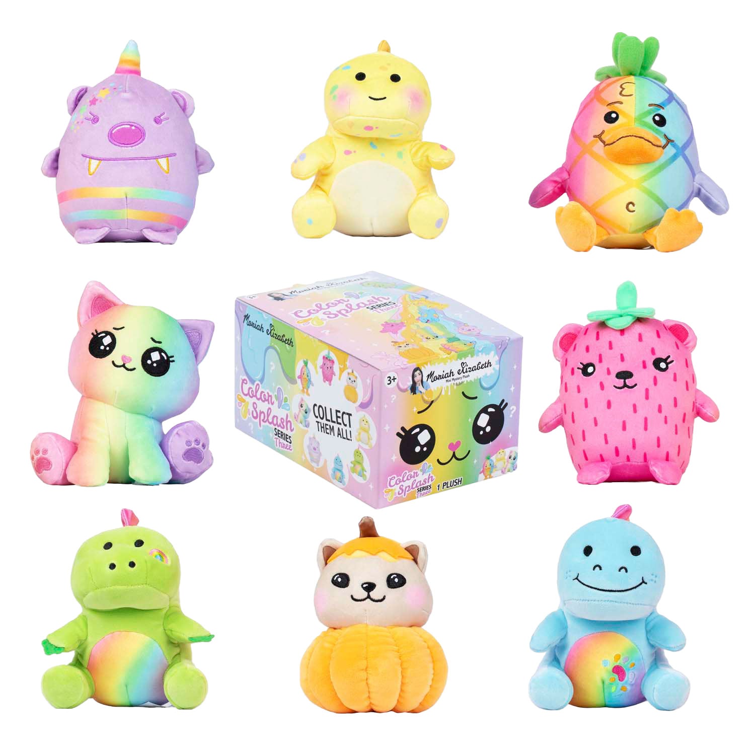 Boti moriah elizabeth mini mysterie pluche kleur splash assorti 15 cm