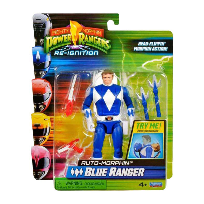 Boti power rangers auto morphin blue ranger