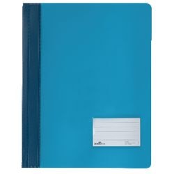 Snelhechter semi transparant durable 268006 a4 blauw