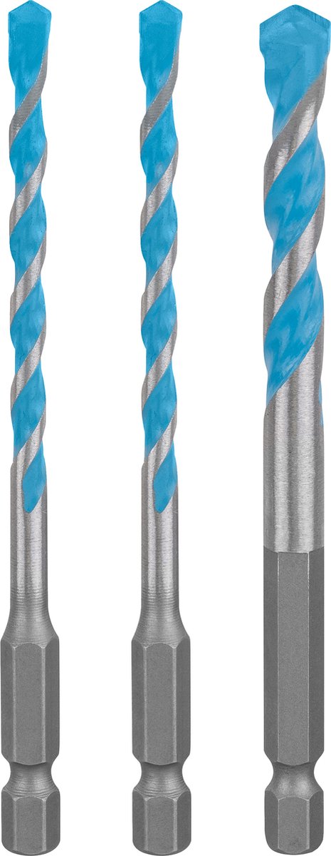 Bosch expert 3-delige hex-9 multiconstruction borenset: 5 mm, 6 mm, 8 mm zeskant schacht 3 stuk(s)