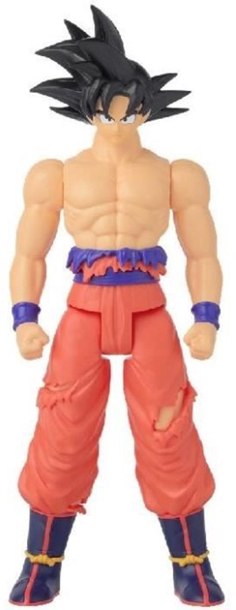 Bandai - dragon ball super - limit breaker giant figure - goku-figuur (battle damage-versie) - officiële dragon ball-licentie - groot goku-figuur 30cm - kinderspeelgoed 4+ jaar - 36829