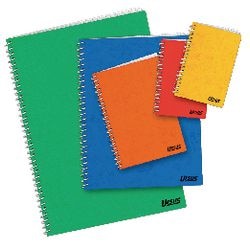 Ursus spiraalblok a6 kleurenassortiment 10 stuks