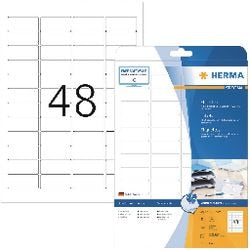 Etiketten herma