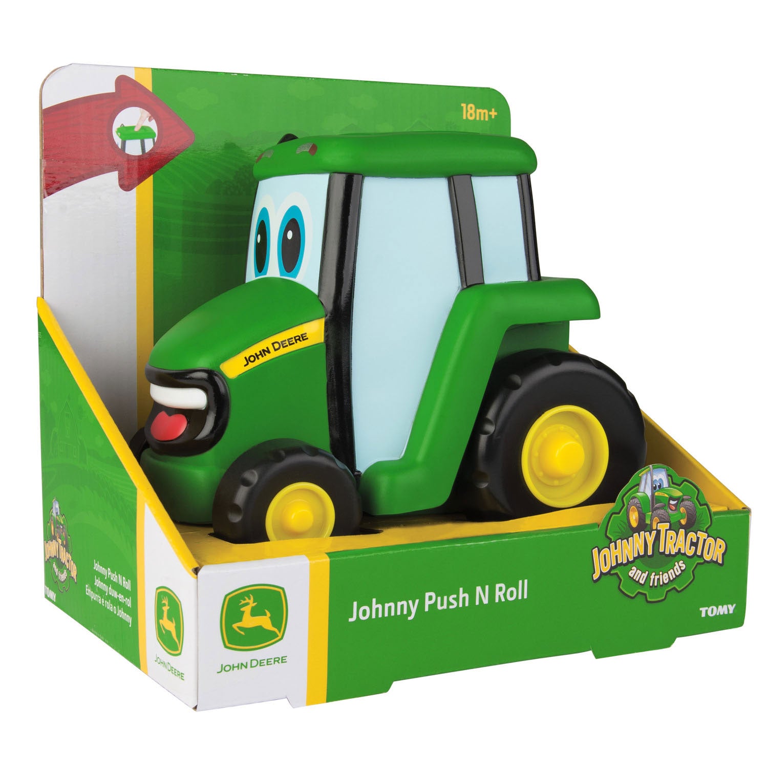 John Deere Druk en Rol Tractor