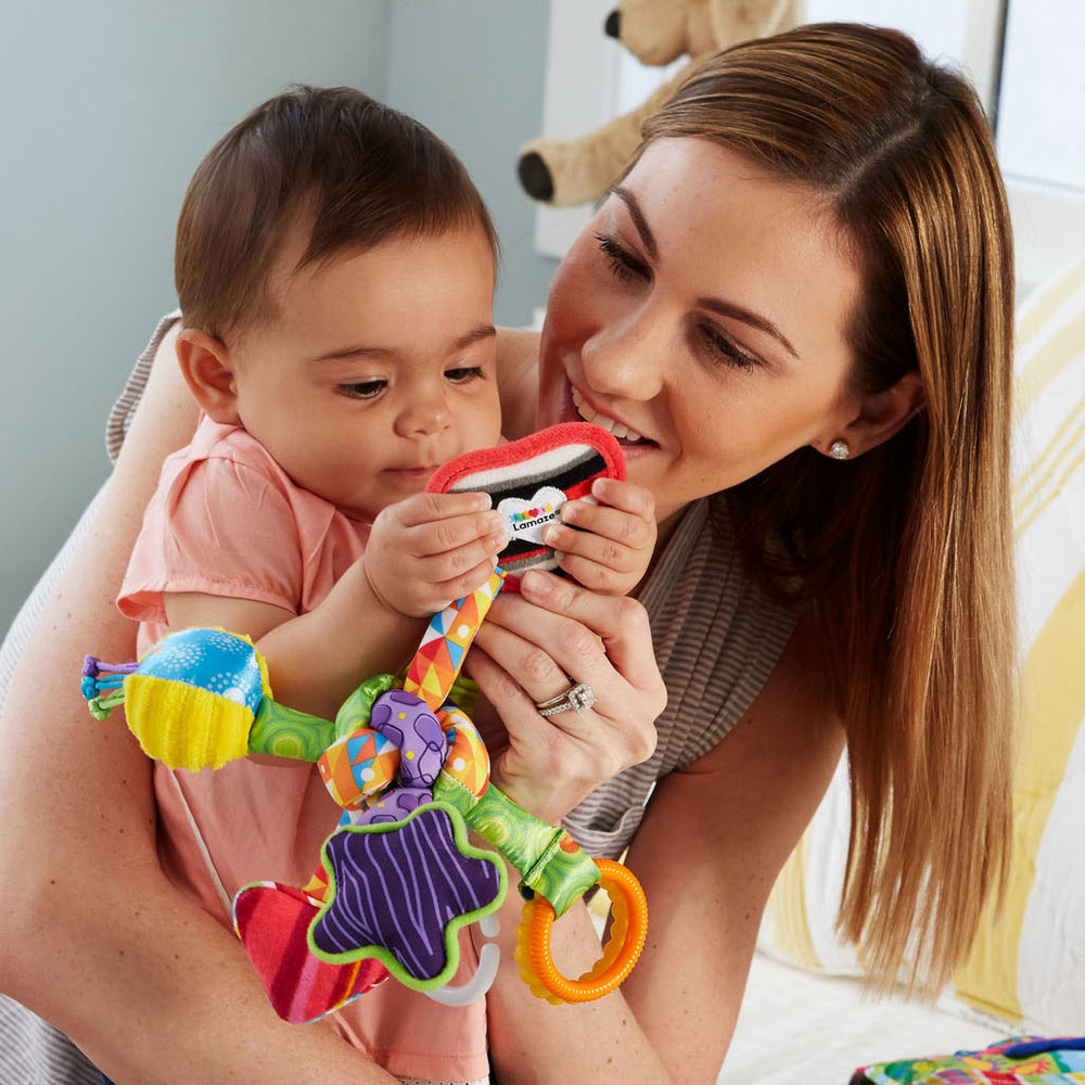 Lamaze trek- en speelactiviteiten knoop