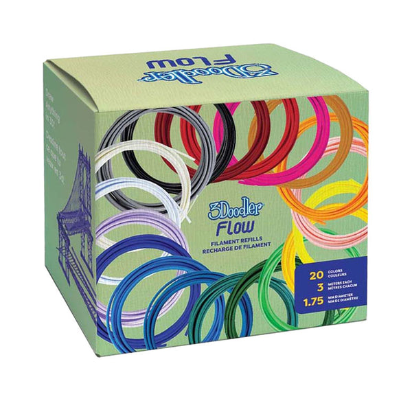 Spectron 3doodler flow navulling - 20 kleuren