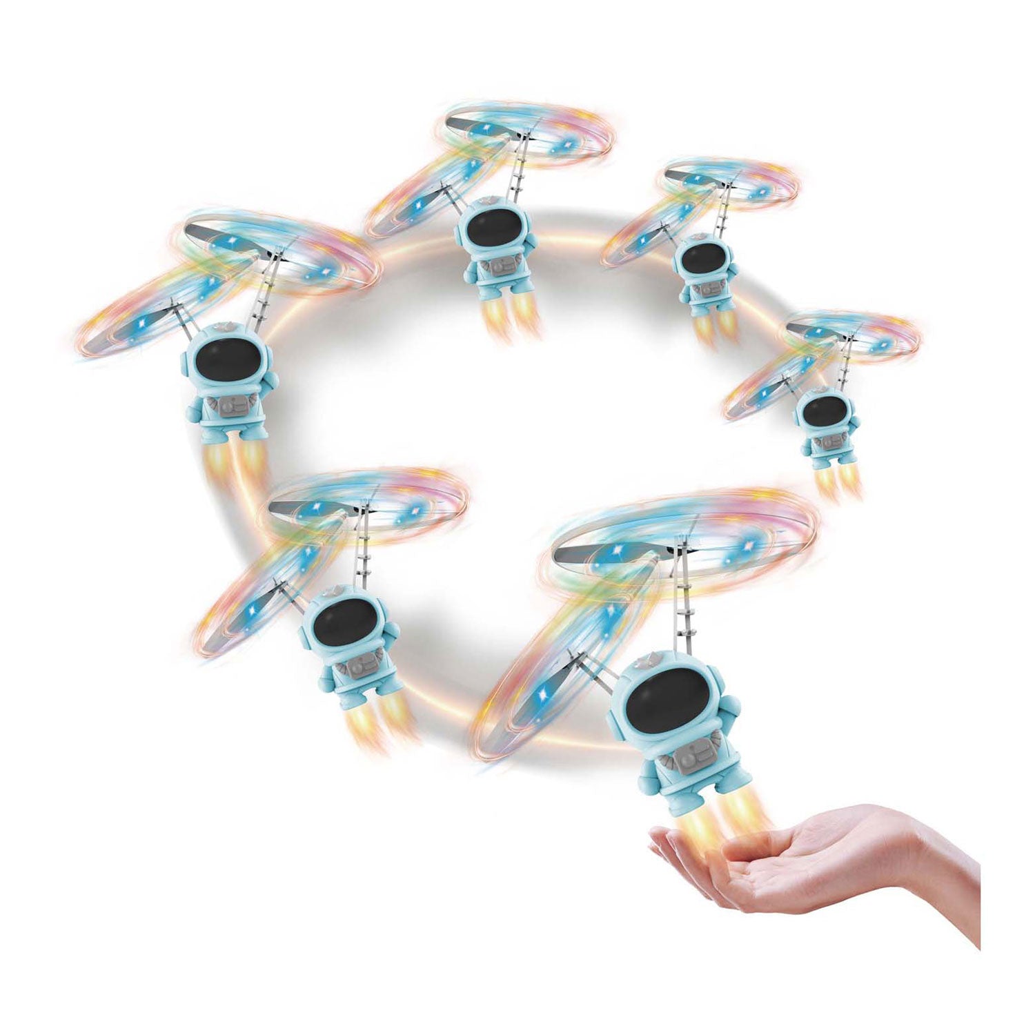 Spectron vliegende astronaut - blauw