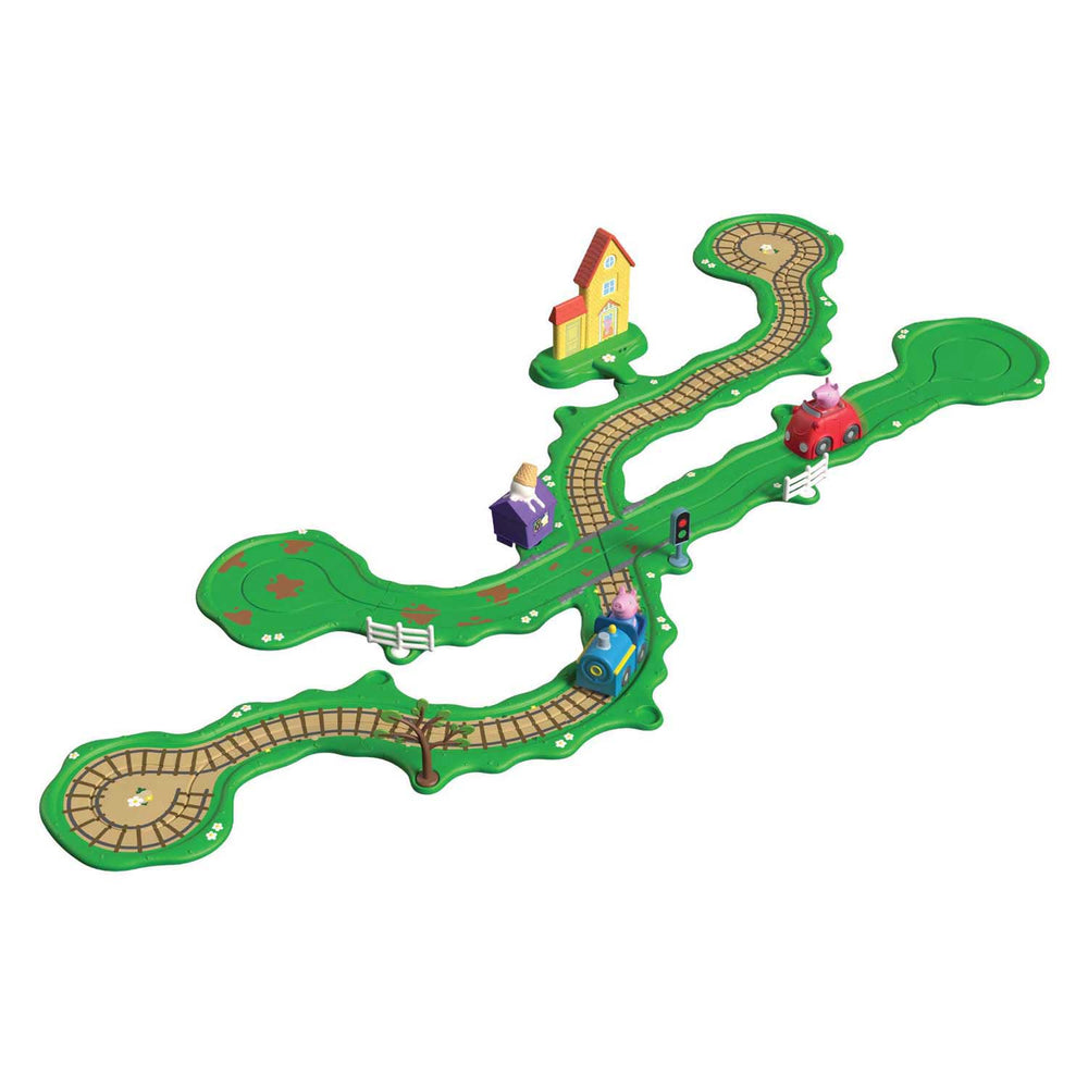 Spectron peppa pig whizz around - peppa's rondweg door de stad speelset