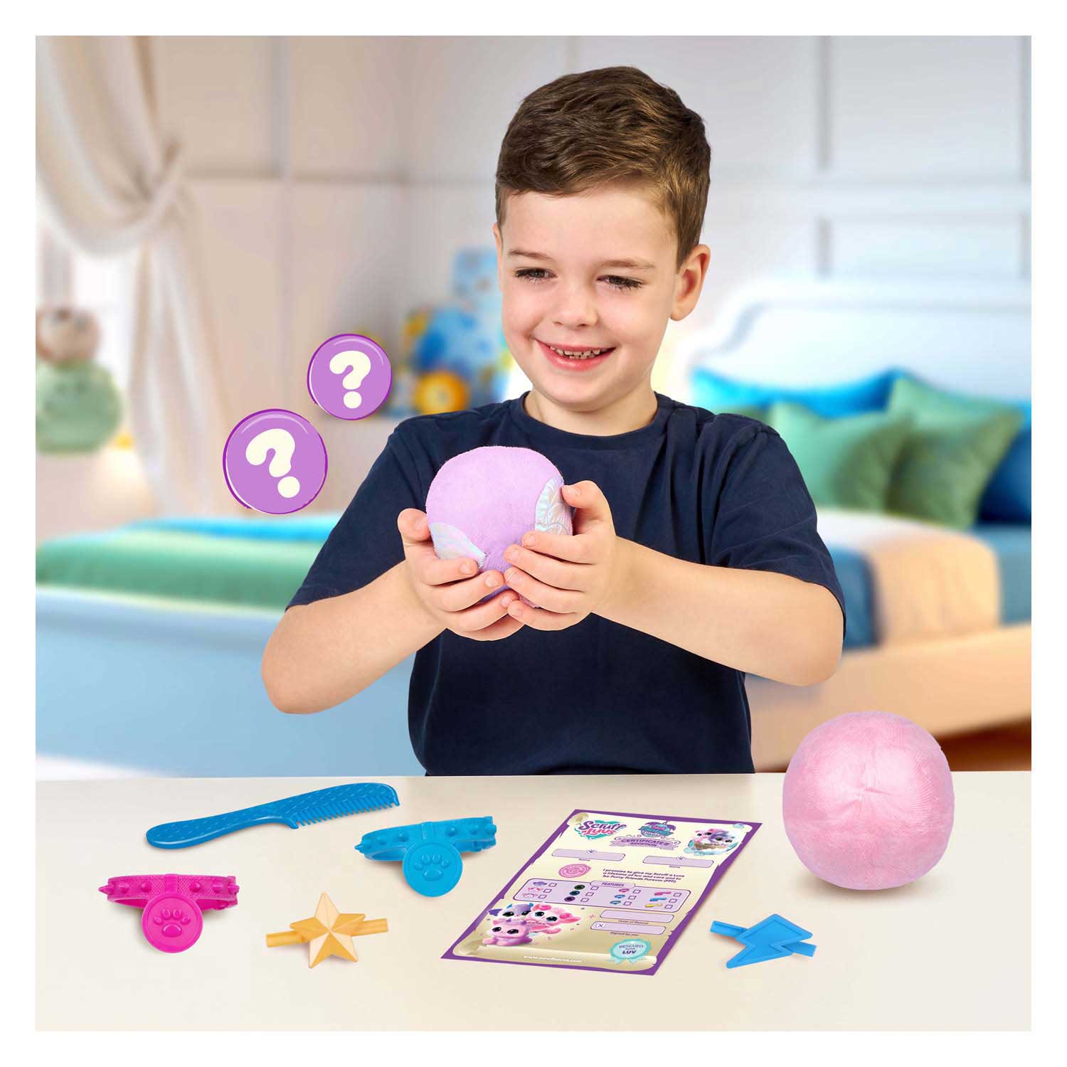 Spectron scruff a luvs twin fantasy scruffs knuffel