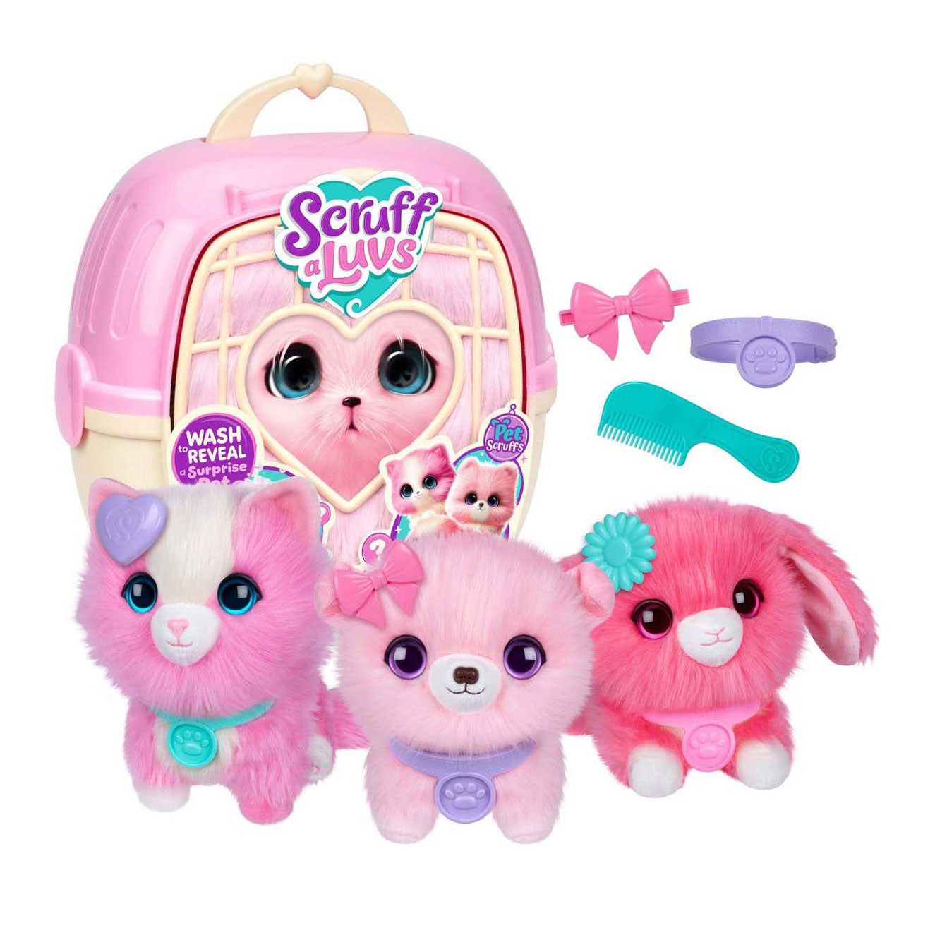 Spectron scruff a luvs mystery huisdier roze