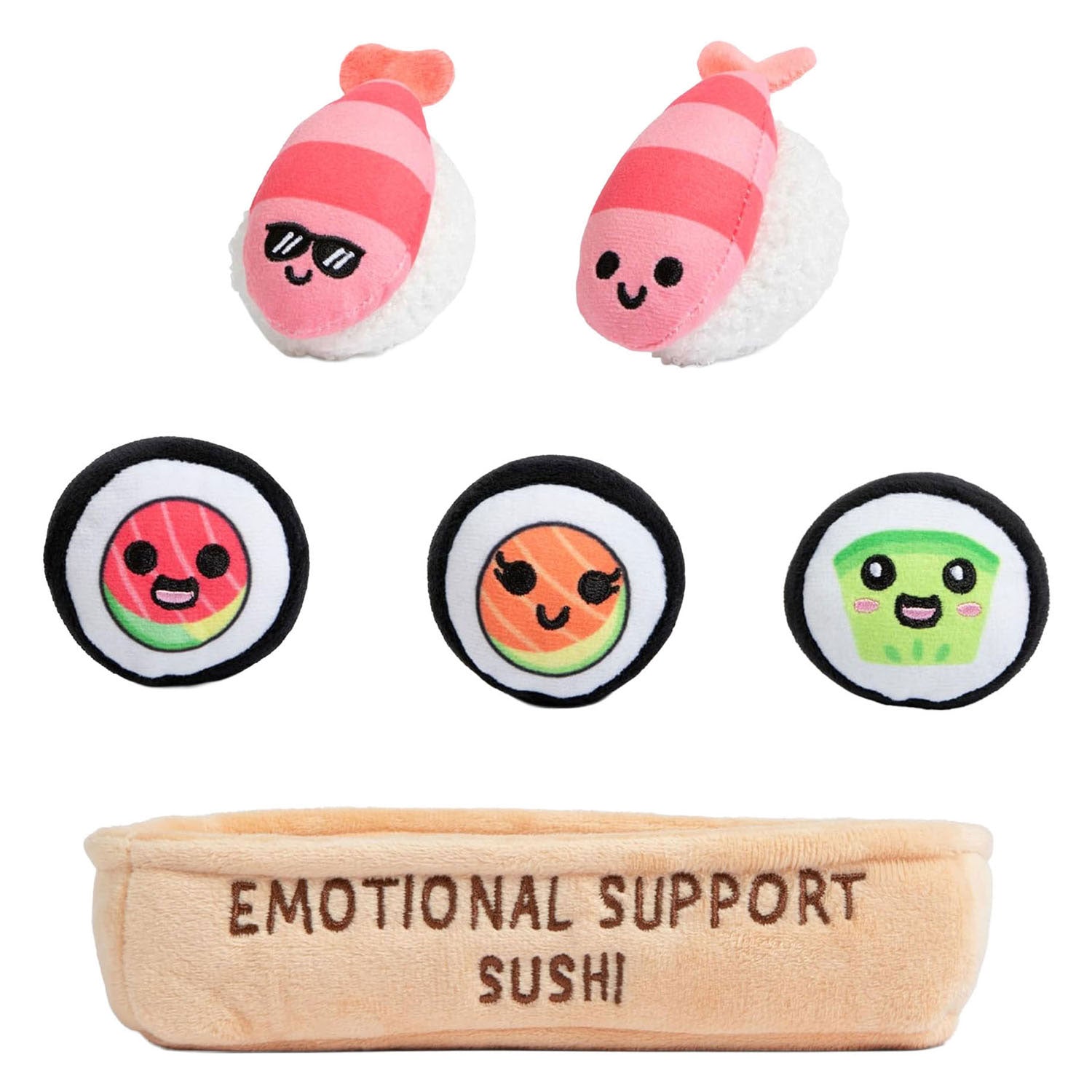 Spectron emotional support sushi knuffels - 6dlg.
