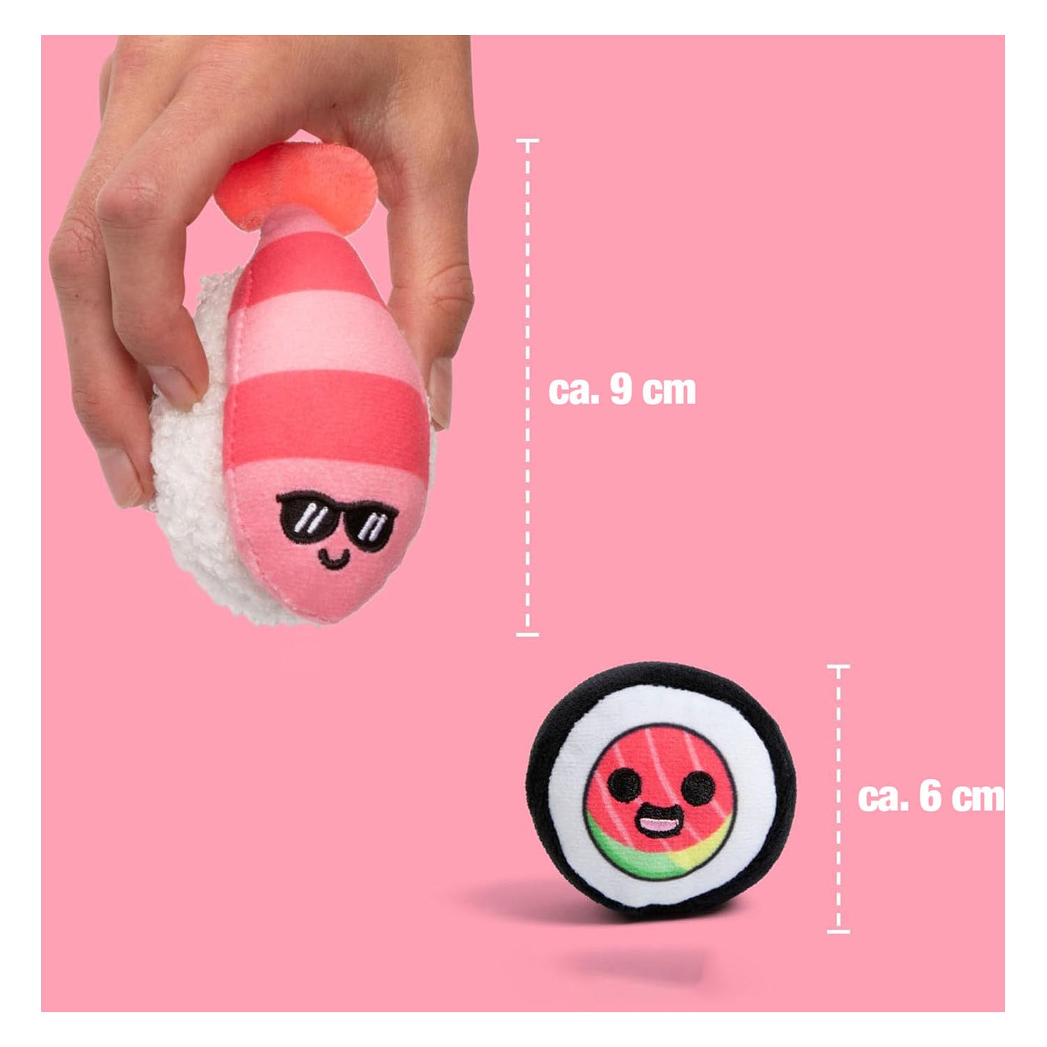 Spectron emotional support sushi knuffels - 6dlg.
