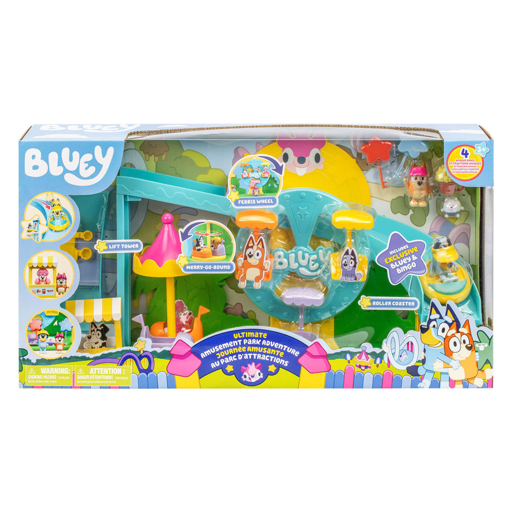 Moose toys bluey en bingo ultieme attractiepark speelset