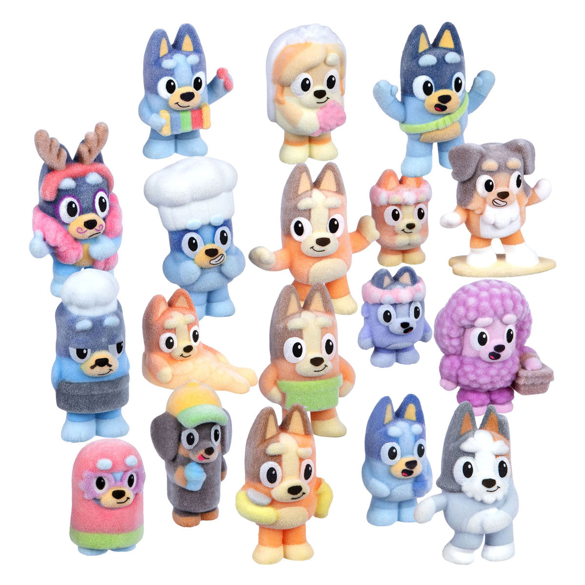Spectron bluey fuzzies verzamelfiguren verrassingsset