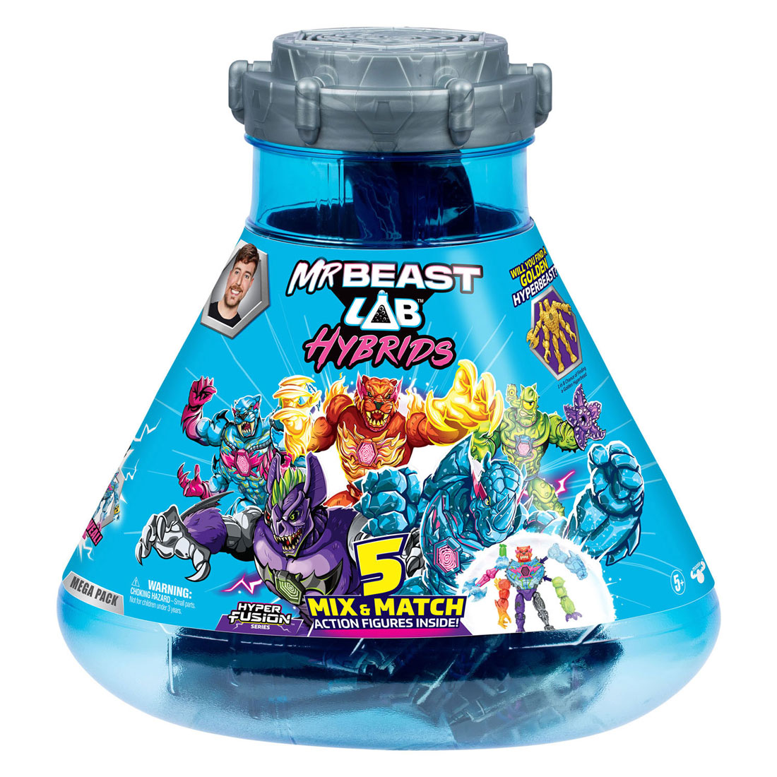 Spectron mrbeast lab hyper fusion hybrid lab actiefiguren