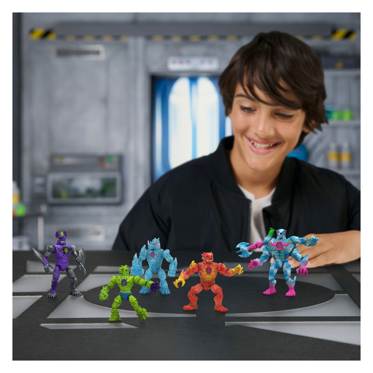 Spectron mrbeast lab hyper fusion hybrid lab actiefiguren