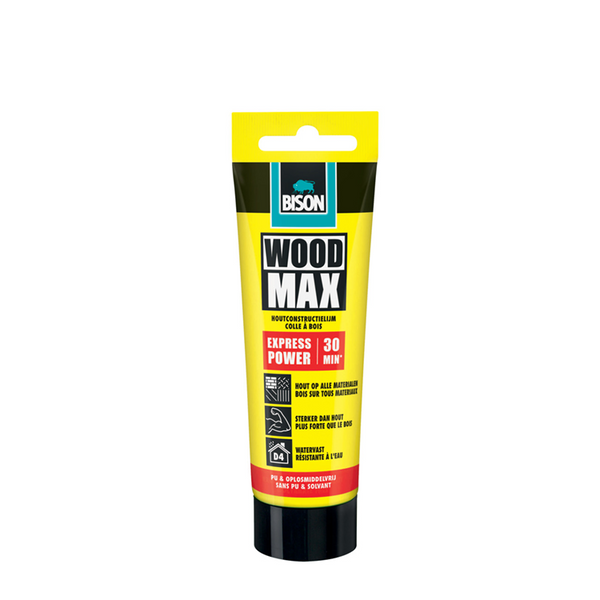 Bison wood max express houtconstructielijm - 100 gram