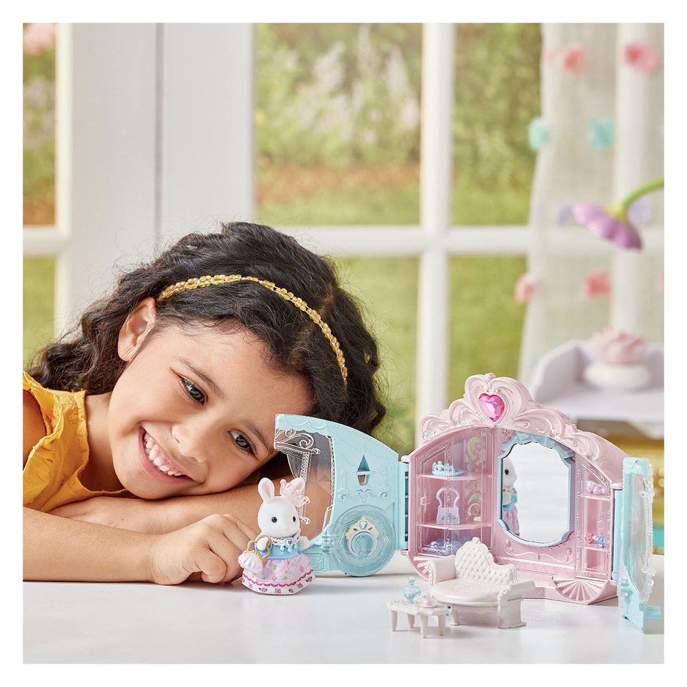 Epoch sylvanian families 5758 schitterende kleedkamer