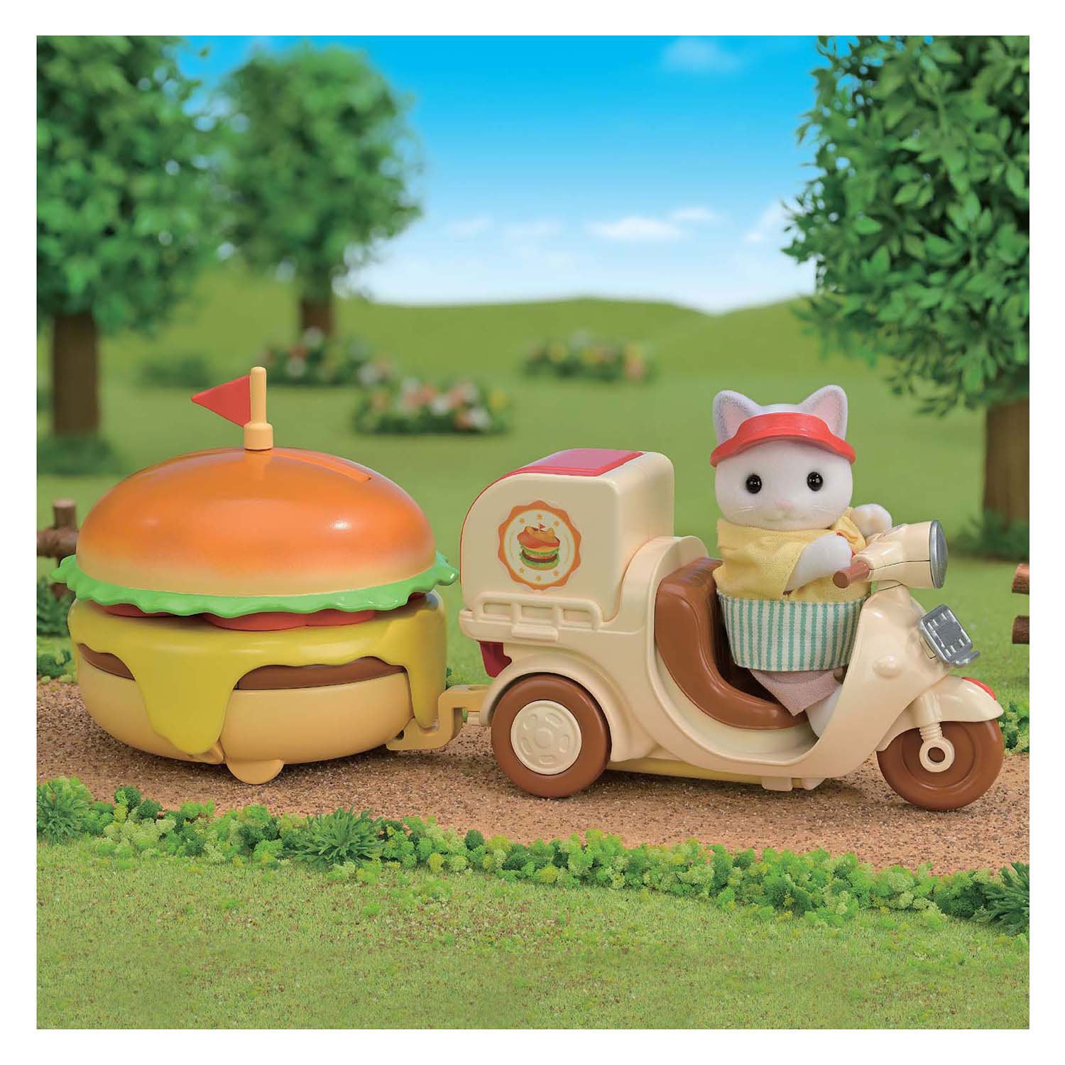 Epoch sylvanian families 5757 hamburger stand