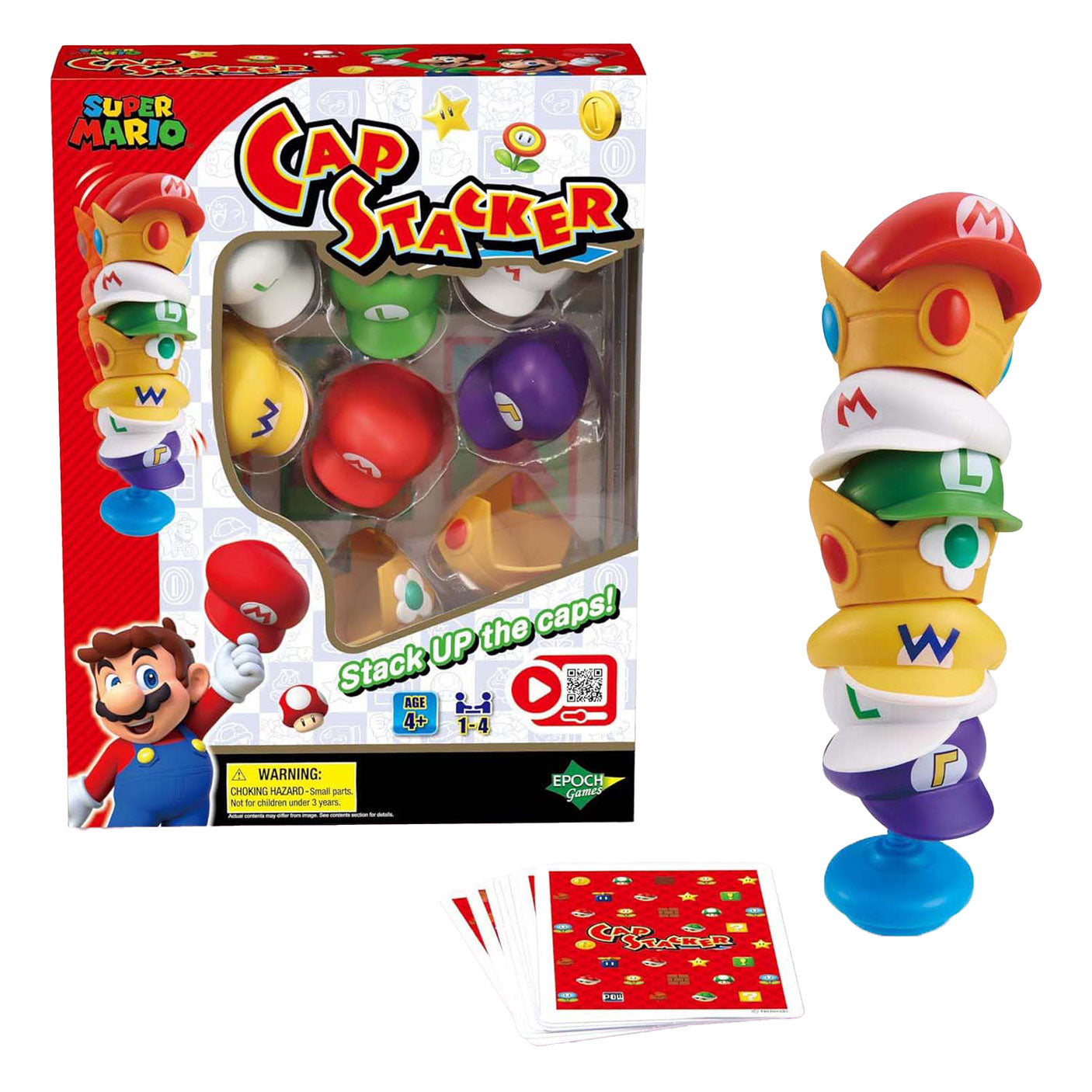Epoch spel de super mario cap stacker