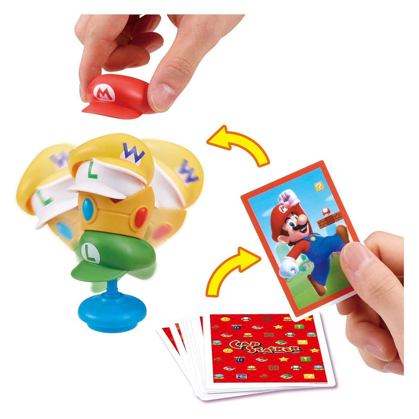 Epoch spel de super mario cap stacker