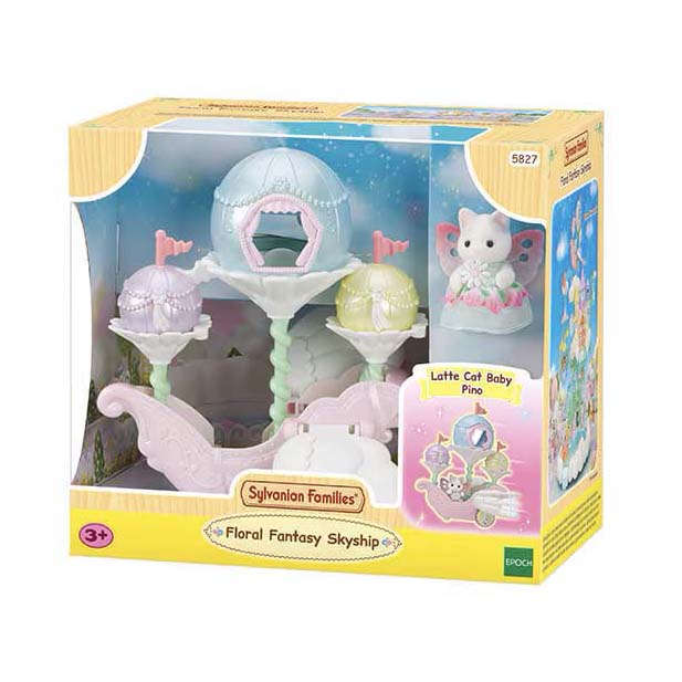 Epoch Sylvanian families bloemen fantasieschip
