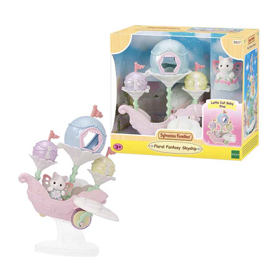 Sylvanian families 5827 bloemen fantasie schip