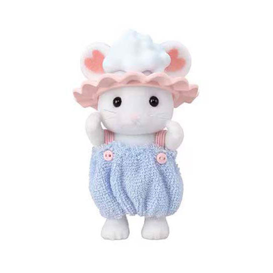 Epoch sylvanian families 5805 bubbel badtijd broer zus