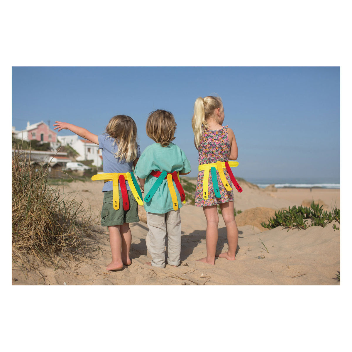 Bs toys catch and grip - outdoor toy - tag - 2 to 4 players - active game - educational game