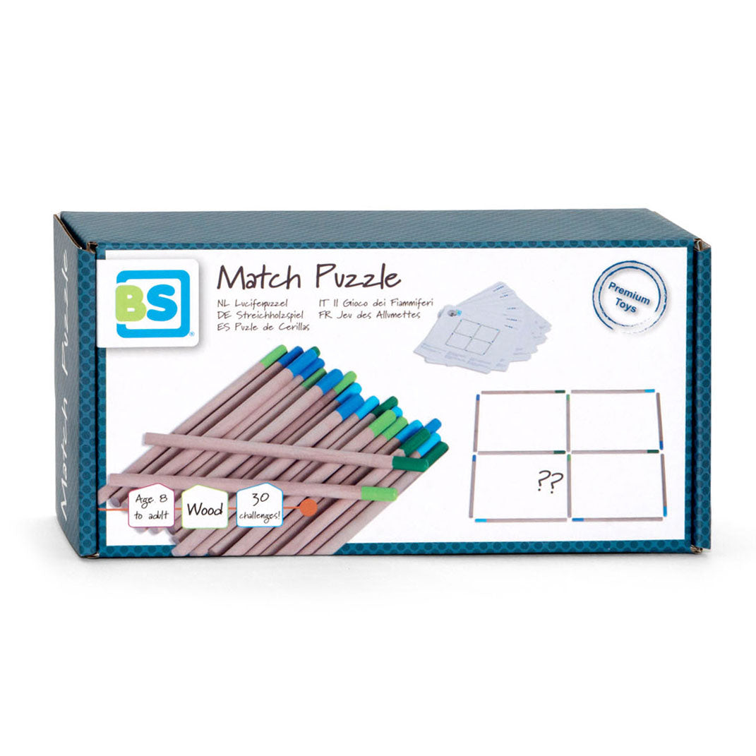 Bs toys luciferpuzzel hout - educatief kinderspel