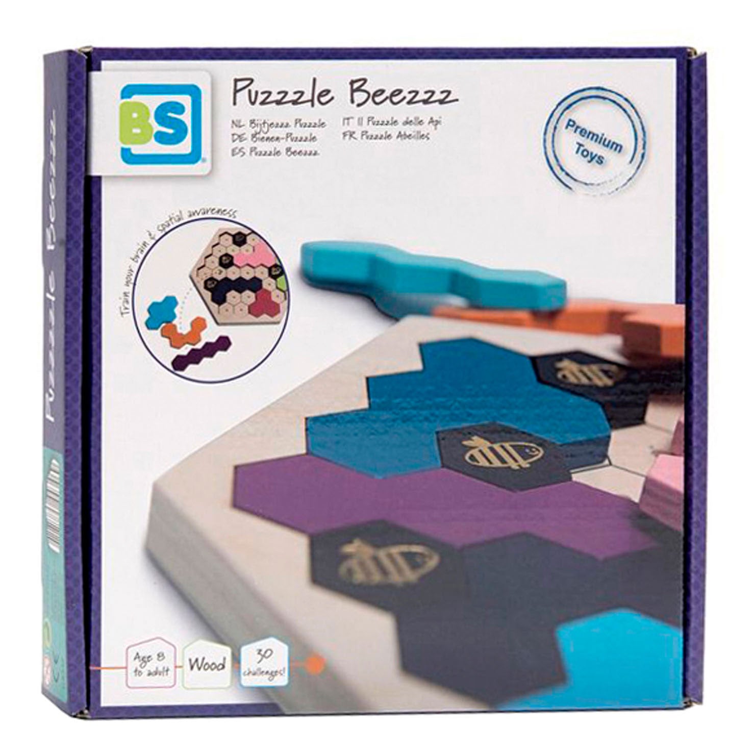 BS Toys Bijtjezzz Puzzel Hout Kinderspel