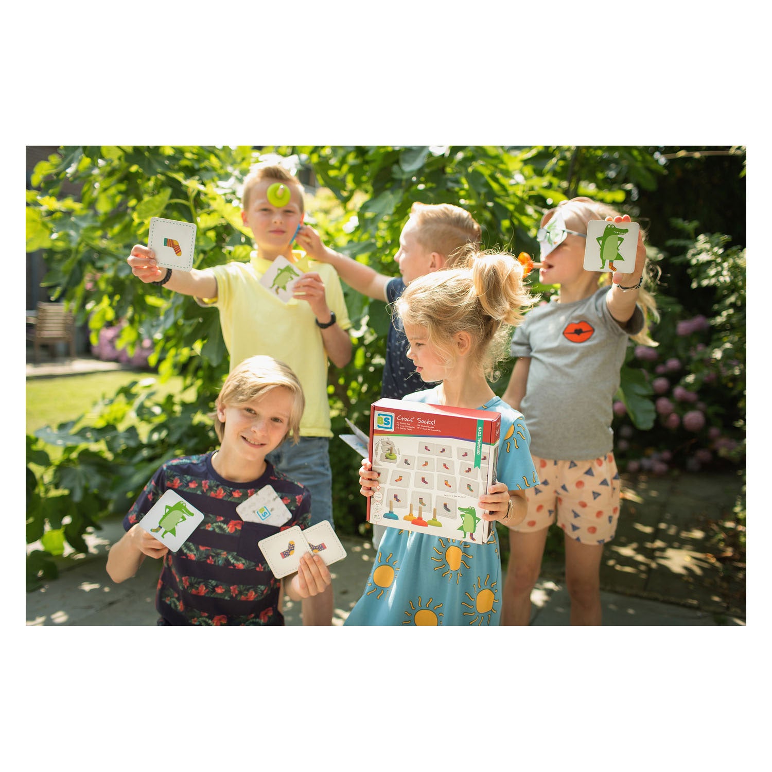 BS Toys Kroko's Sok Memo Kinderspel