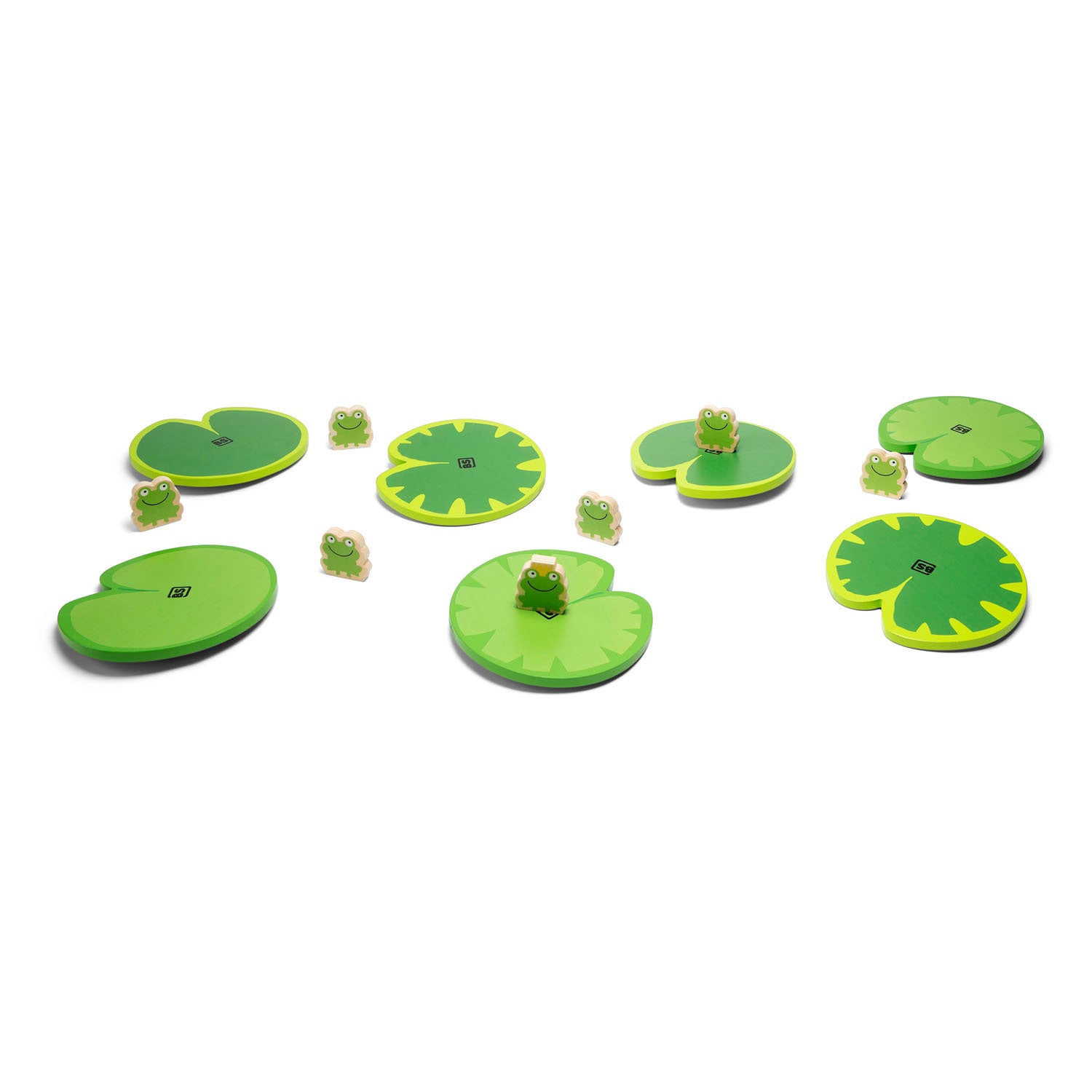 Bs toys wiebelpad - vloerspel - evenwichtsspel - hout - cadeau kind