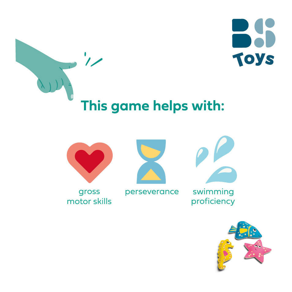 Bs speelgoed duikspeelgoed zeedieren gevuld met zand, 3st.