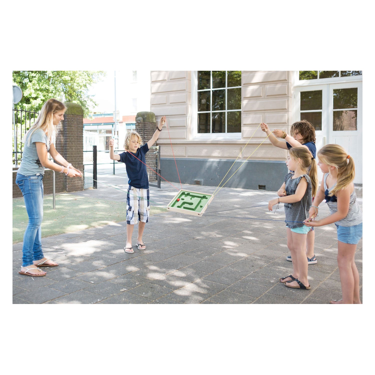 Bs speelgoed houten balansspel ballen