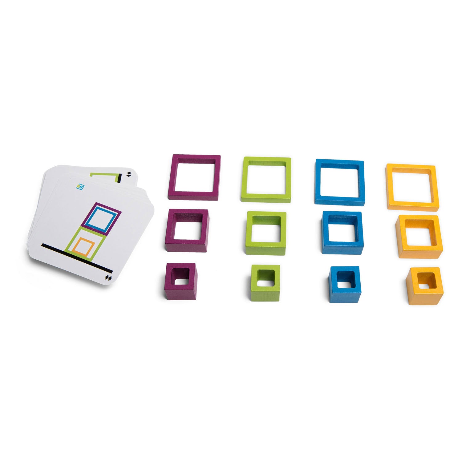 Bs speelgoed houten frames vorm en kleuren spel