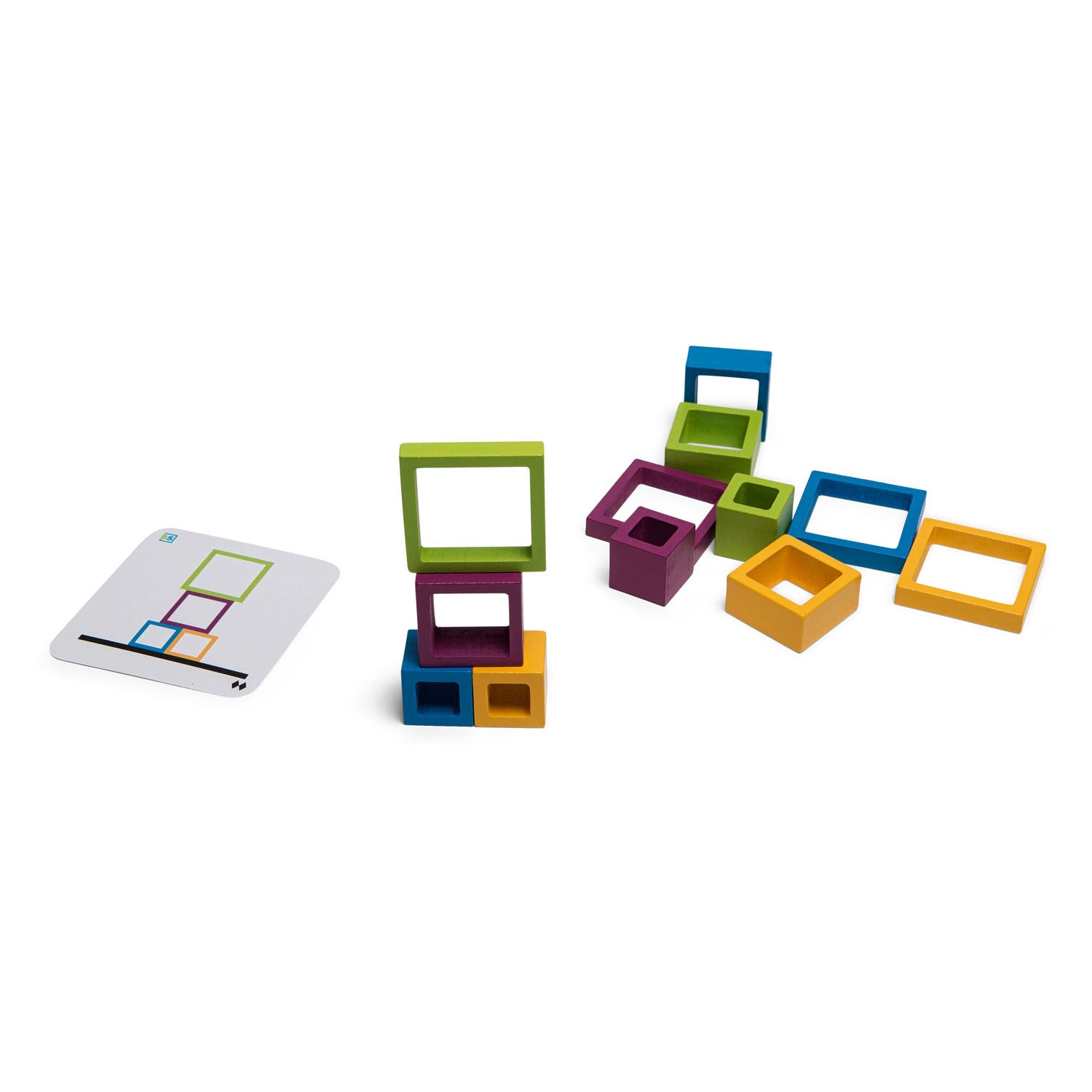 Bs speelgoed houten frames vorm en kleuren spel