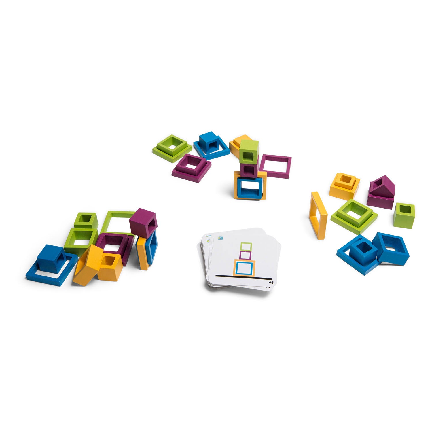 Bs speelgoed houten frames vorm en kleuren spel