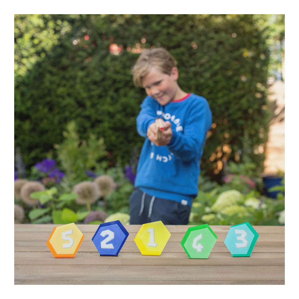 Bs speelgoed afschiet spel met doelwitten, 31dlg.