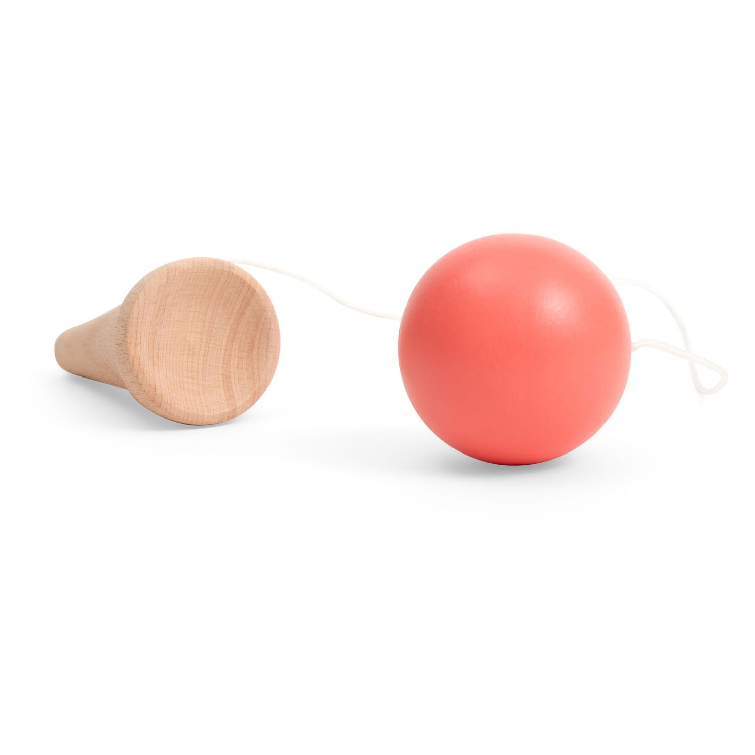Bs speelgoed houten kendama ijsje vangspel