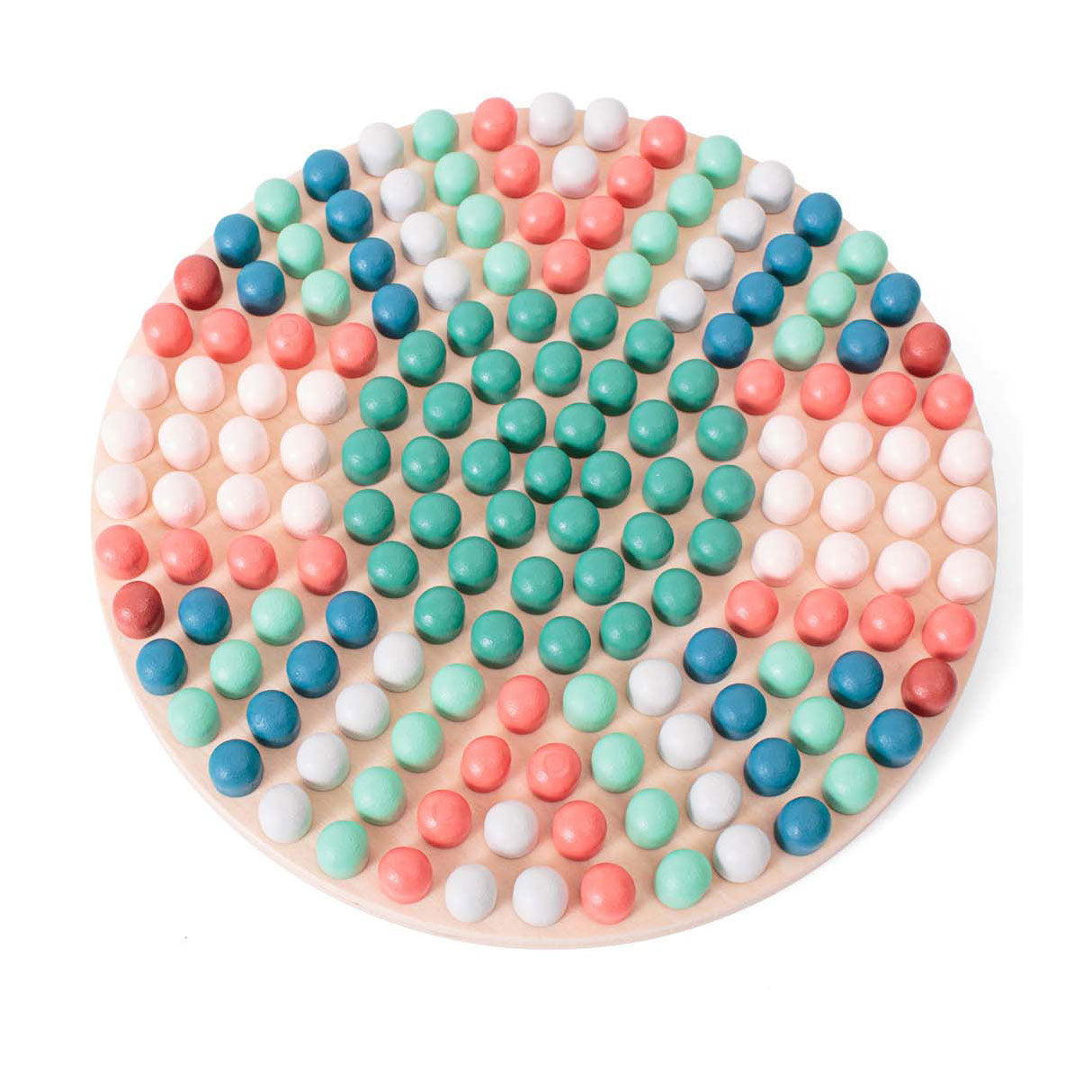 Bs speelgoed spel mozaiek pin bord hout
