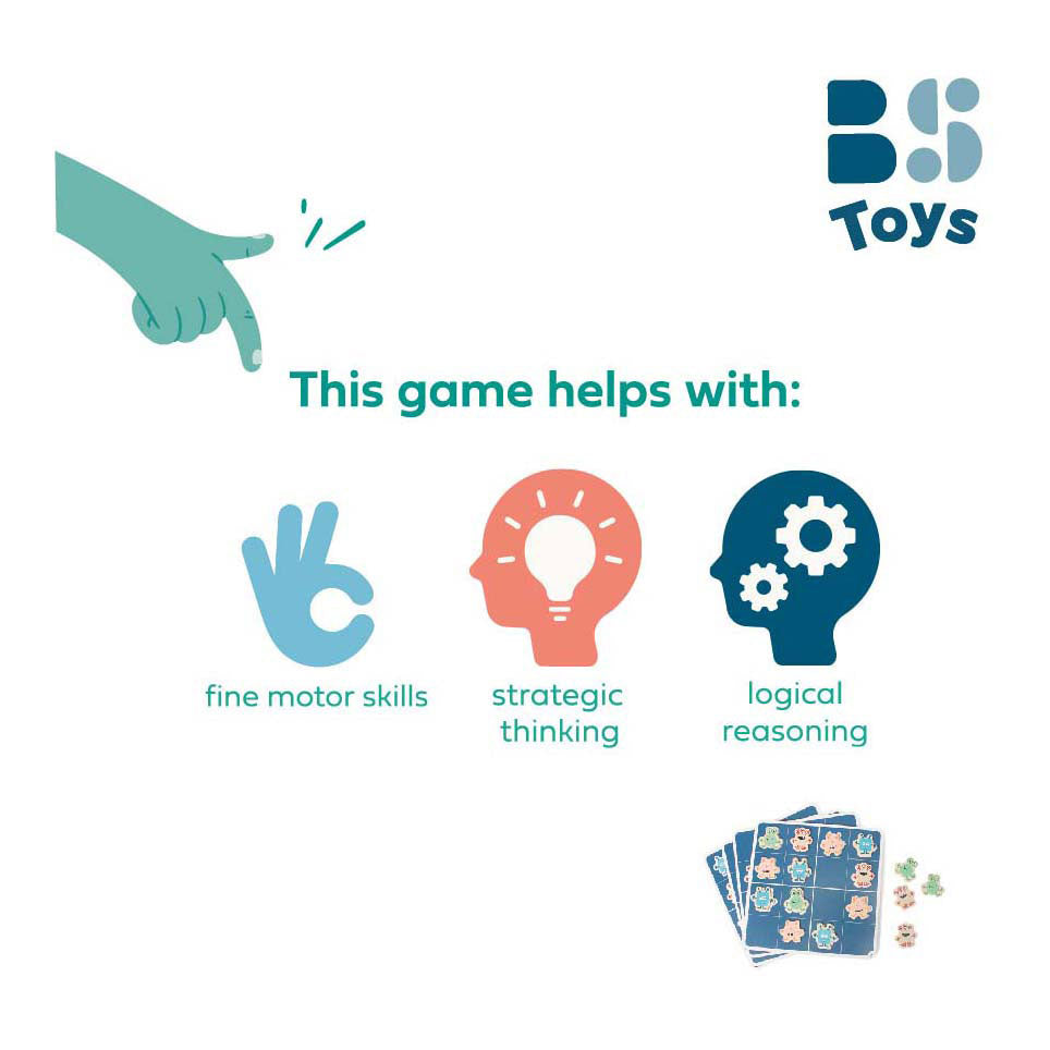 Bs speelgoed monster sudoku spel