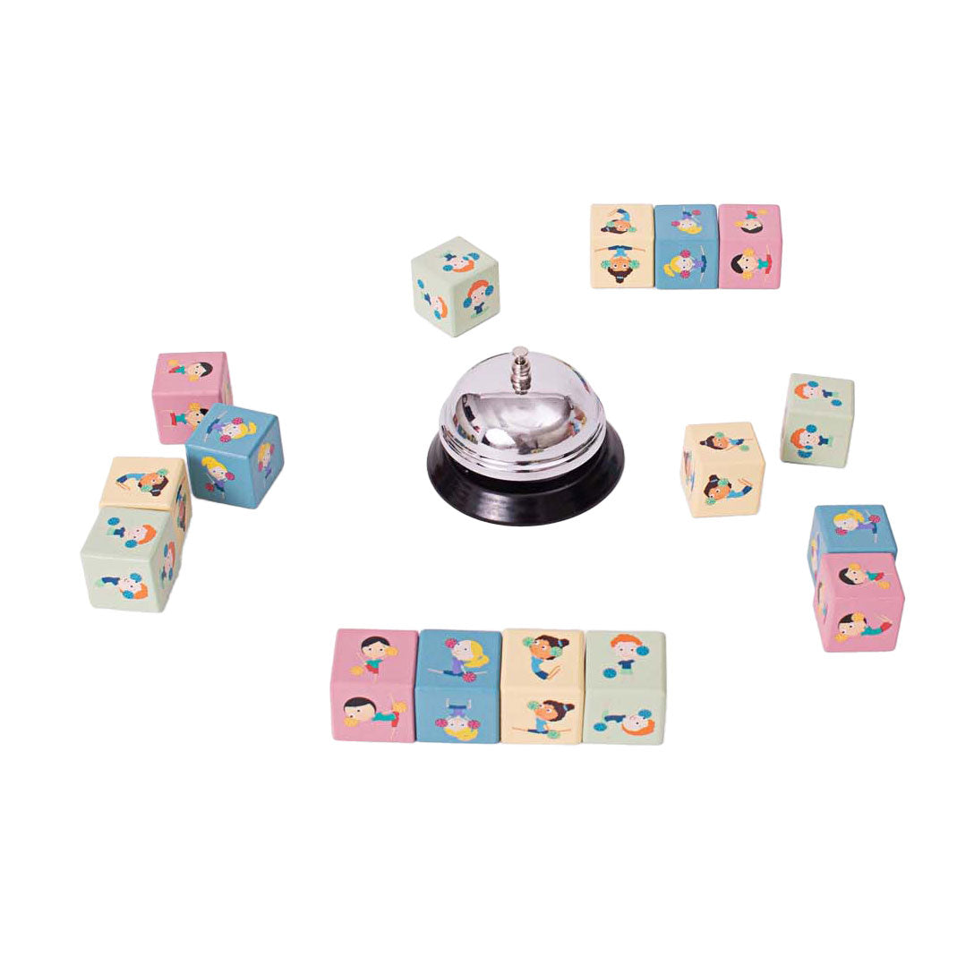 Bs speelgoed spel speedy cubes hout