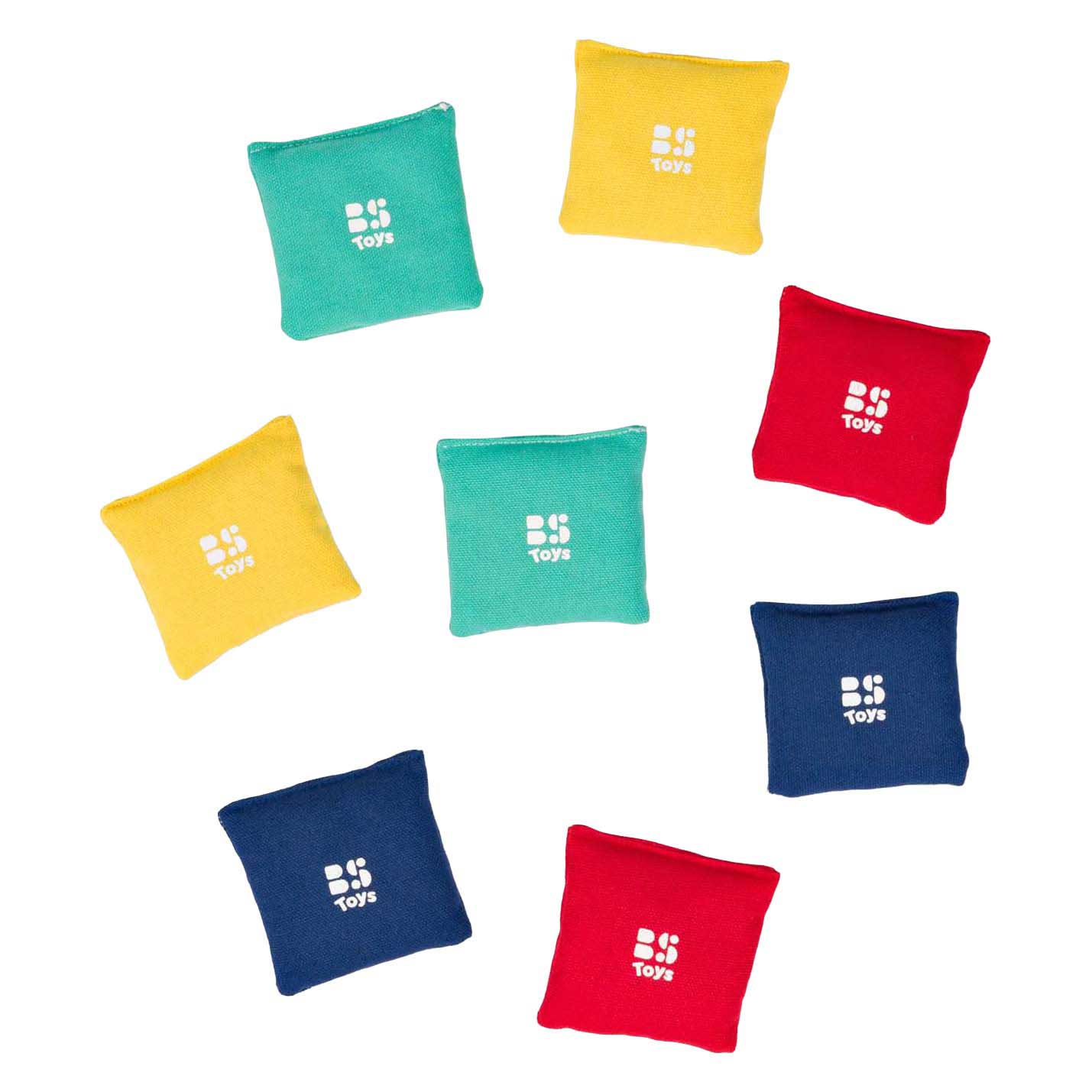 Bs toys bean bag games ga526 – set van 8 gooizakjes met 6 spelletjes