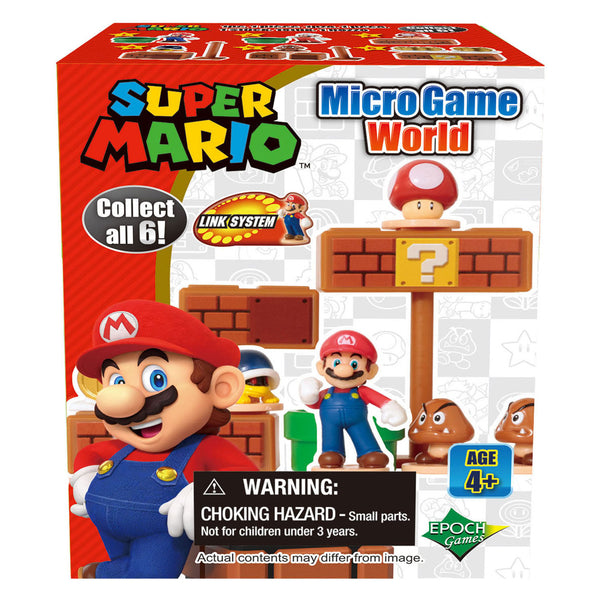 Epoch super mario micro game world speelfiguren