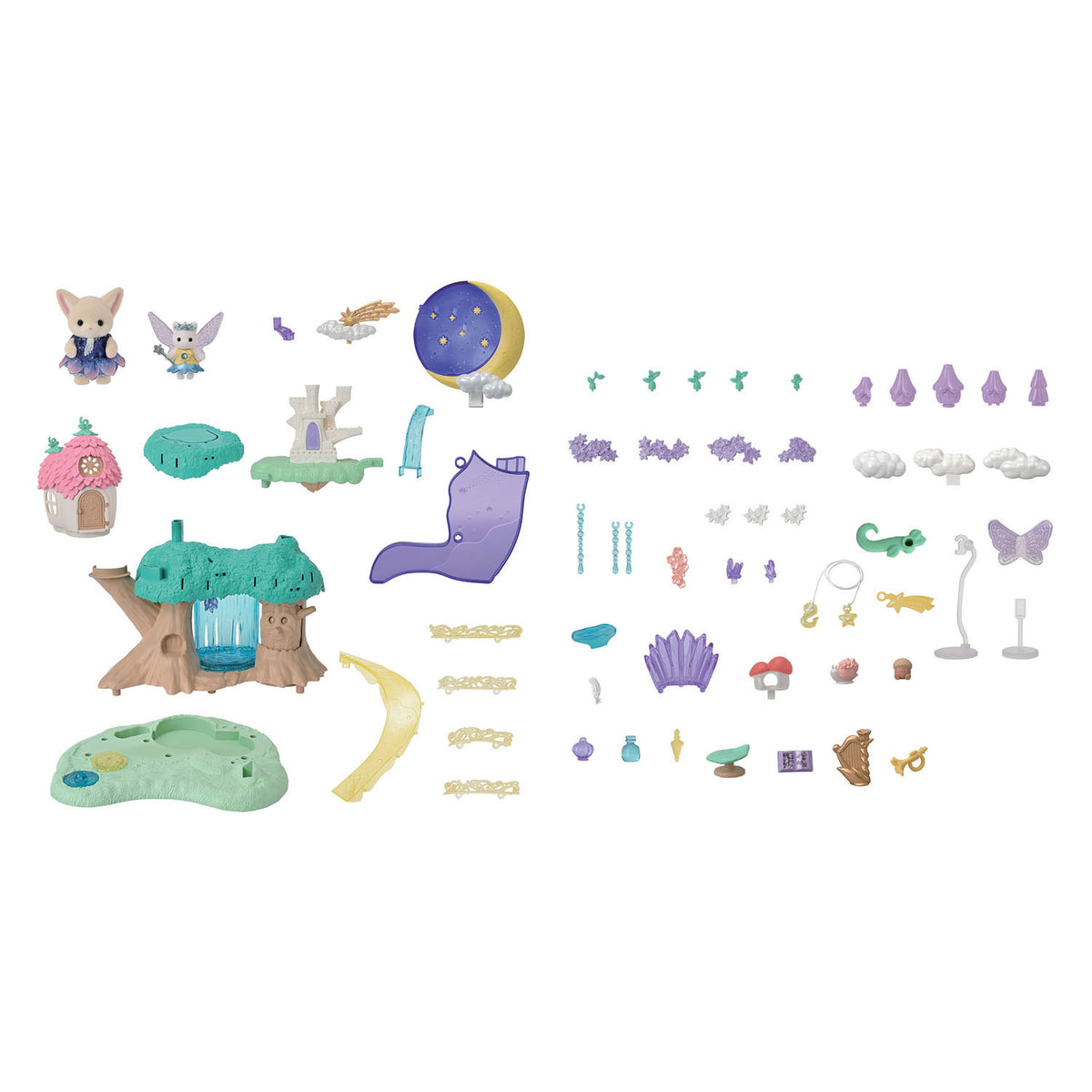 Epoch sylvanian families 5857 bos feeen kasteel