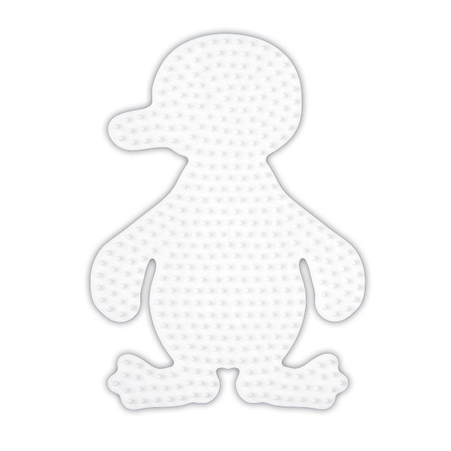 Hama strijkkralen grondplaat pinguin