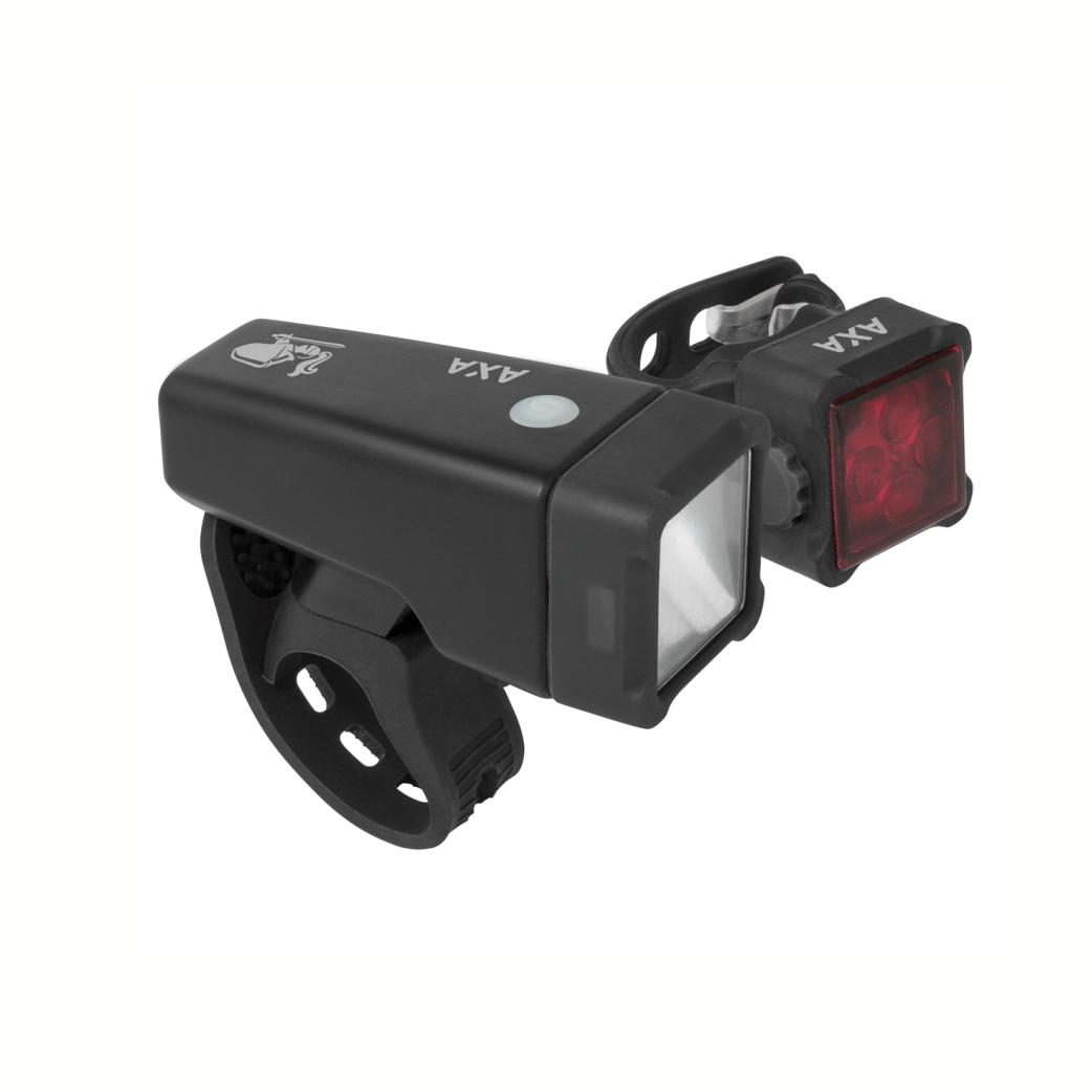 Verlichtingsset Axa Niteline T4-R USB (op kaart)