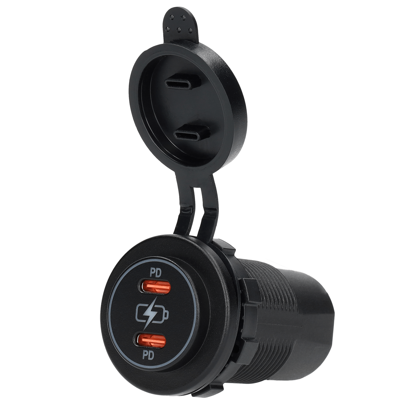 Power line 2x usb-c pd lader