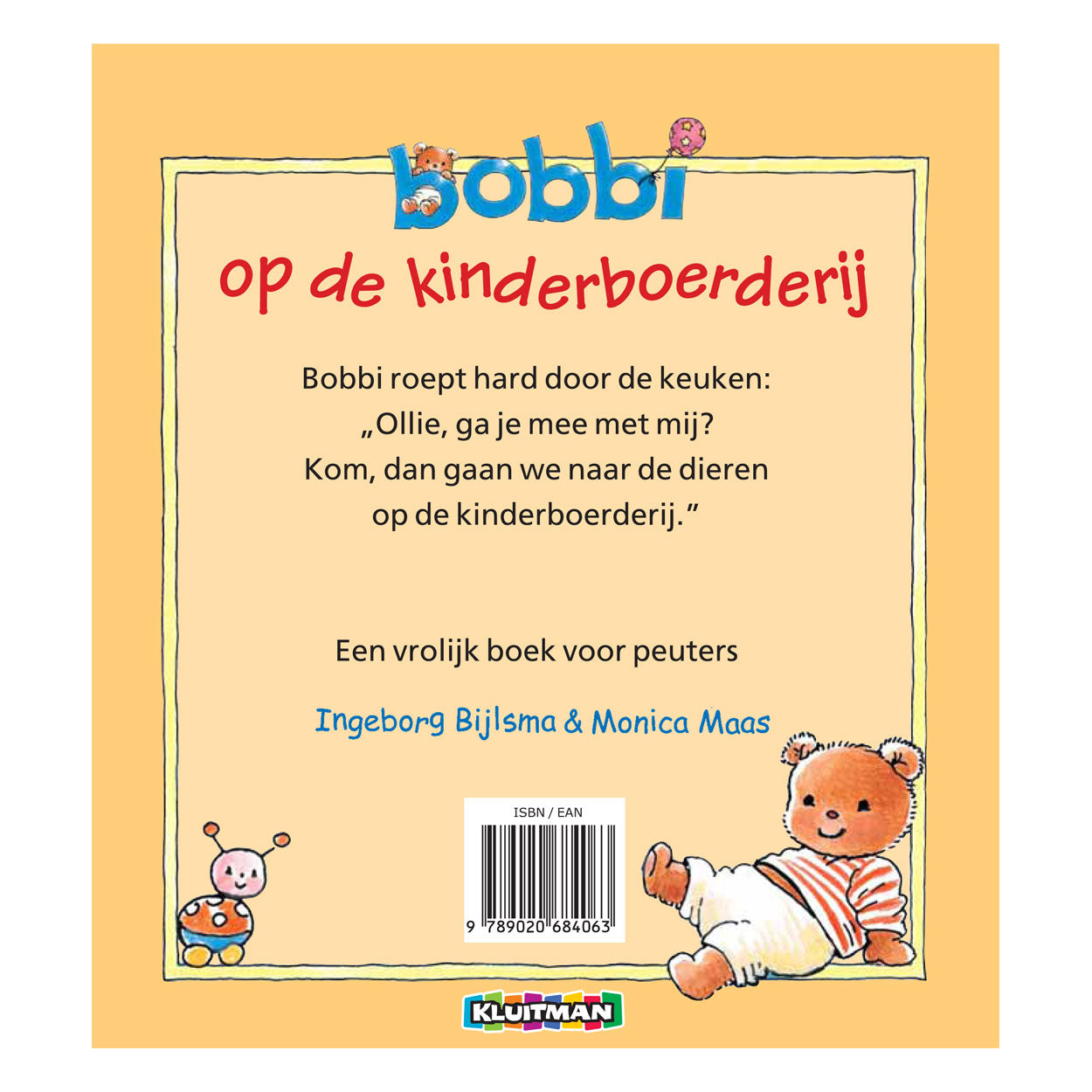 Kluitman bobbi op de kinderboerderij